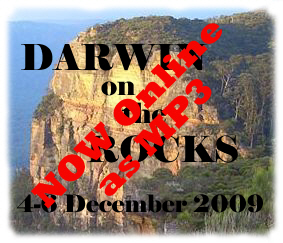 Darwin On The Rocks - Creation Seminars 4-6 December 2009. MP3 Files